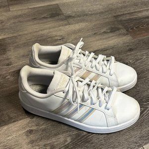 Adidas Cloudfoam Women's White Sneakers 11M